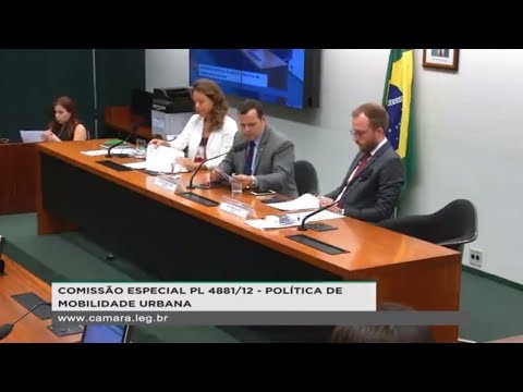 Política de Mobilidade Urbana - PL 4881/12 - Apresentação do plano de trabalho - 07/05/2019 - 15:55