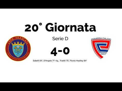 Serie D: Lvpa Frascati - Pomezia 4-0