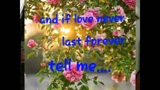 WHAT&#39;S FOREVER FOR  (Billy Gilman)