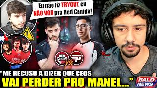 🚨BOMBA! Redbert fala sobre RUMOR de ir pra RED! Turtle e Brucer comentam sobre PAIN e RED CANIDS