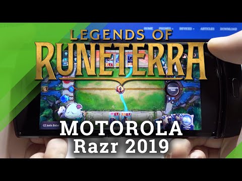 Legends of Runeterra on MOTOROLA Razr (2019) – Game Test