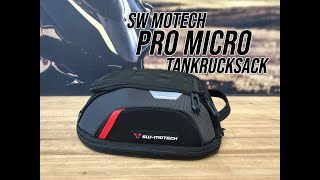 SW Motech Pro Micro Tankrucksack für Aprilia, BMW, Honda, Kawasaki, Suzuki, Yamaha u.v.m - RWN Moto