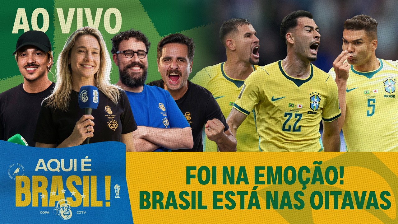 BRASIL CONHECE HOJE ADVERSÁRIO DAS OITAVAS! COSTA DO MARFIM X NORUEGA | AQUI É BRASIL