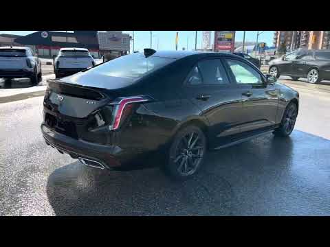 2026 Cadillac CT4 4dr Sdn Sport in Black for sale at Boyer Pickering Chevrolet Cadillac Buick GMC Ltd. in Pickering, ON