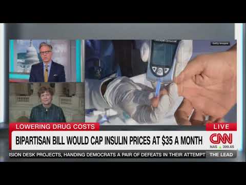 Senator Shaheen Joins Jake Tapper to Discuss Growing Bipartisan Support For Her INSULIN Act
