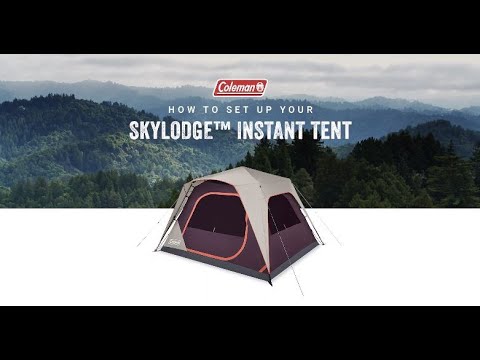 How to Set Up Your Skylodge Instant Camping Tent