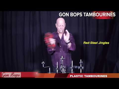 Gon Bops Red Tambourine image 2