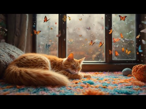 12 Hours of Music For Cats Relief Stress, EXTREMELY Soothing Cat Therapy Music, Peaceful Relax music