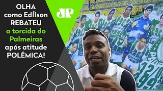 Veja o que Edilson disse à torcida do Palmeiras após ser “apagado” de time campeão