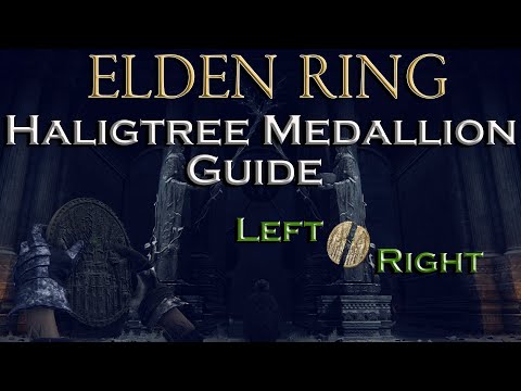 Elden Ring - How to Get and Use the Haligtree Secret Medallion Left and Right Half