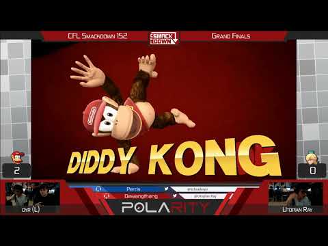 CFL Smackdown 152 WiiU - Dur (Diddy Kong) vs UtopianRay (Rosalina) - Grand Finals