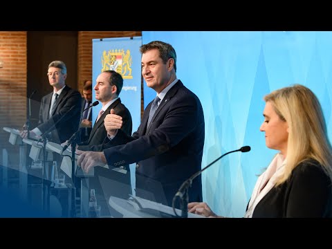 Pressekonferenz nach der Kabinettssitzung (26. November 2020) - Bayern
