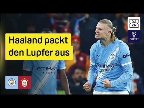 Manchester City - Galatasaray Istanbul | UEFA Champions League | DAZN Highlights