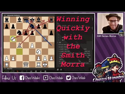 How to Win Quickly with the Smith-Morra Gambit! - GM Denes Boros