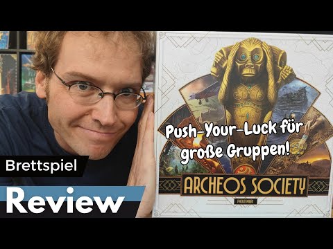 Archeos Society – Brettspiel – Space Cowboys - Review und Regelerklärung