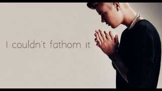 Alone - Justin Bieber (LYRIC VIDEO - HD)