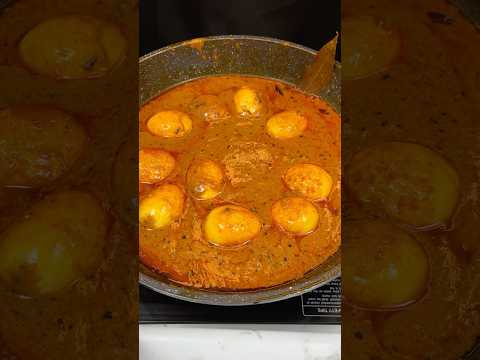 Shahi Egg Korma ASMR Cooking #shorts #food #asmr #recipe #crunchytreats #eggdish