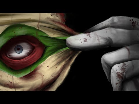 Joker holding Robin’s face [speed drawing]