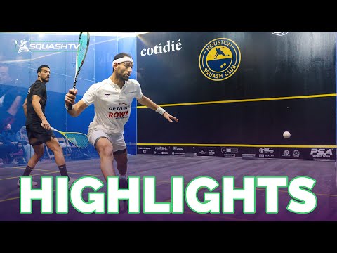"Oh, That's Impressive" | Hesham v Mo. Elshorbagy | HSC Houston Men's Open 2024 | SF HIGHLIGHTS