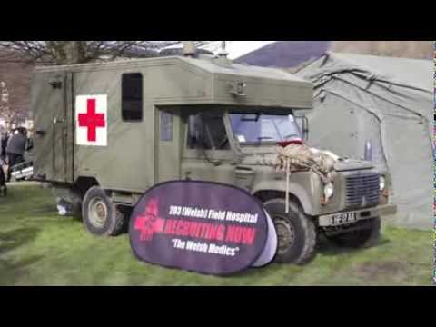 203 (Welsh) Field Hospital Medal Ceremony 1st March 2014 Risca