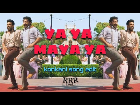 Naatu Naatu in konkani |  ya ya maya ya | #goa #konkanisong #rrr