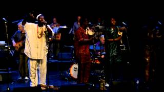 Baba Sissoko & Black Machine at Theatre National for Strange Fruit by Fabrizio Cassol, 01.06.12 pt1