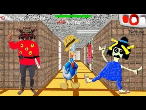 Donald Duck's Basics into The Koyoto in Japan Chapter 1 - Baldi's Basics V1.4.3 Mod