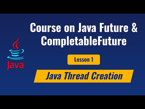 Lesson 1 Java Threads Creation