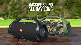 Video thumbnail for JBL Boombox 2 Waterproof Bluetooth Wireless Speaker Overview by Best Buy Canada Product Videos