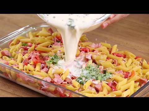 Easy and delicious lazy pasta!