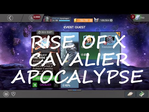 Rise Of X Cavalier Apocalypse | CAVALIER APOCALYPSE + CHEESE METHOD | MARVEL CONTEST OF CHAMPIONS |