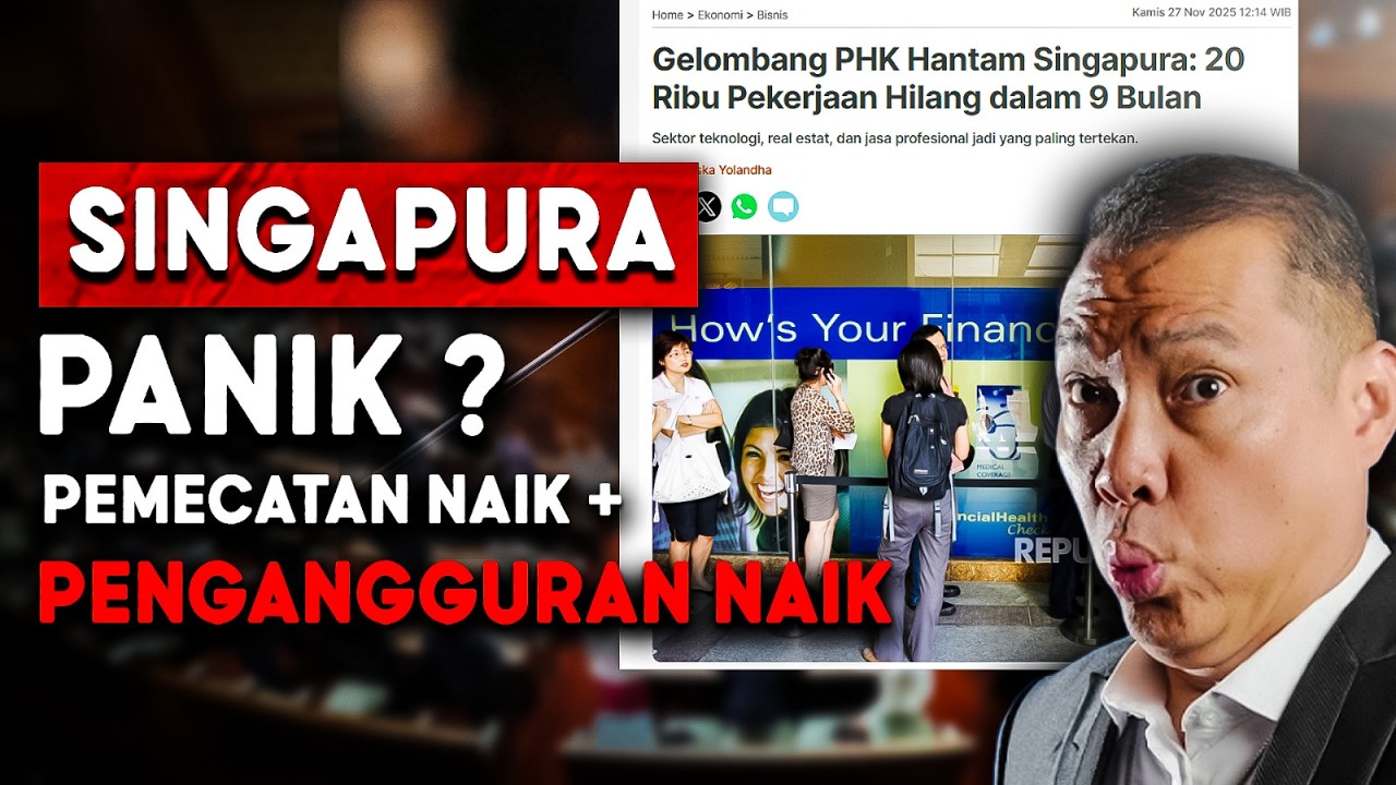 SINGAPURA GOYANG! PHK Massal, PM Wong Nekat Pilih JEPANG & Bikin CHINA Marah Besar!