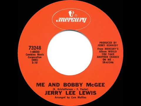 1971 HITS ARCHIVE: Me And Bobby McGee - Jerry Lee Lewis (mono 45)