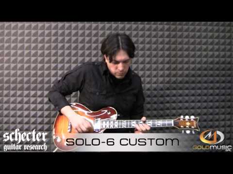 Schecter Solo-6 Custom 2009 - Honey Burst EXCELLENT image 20