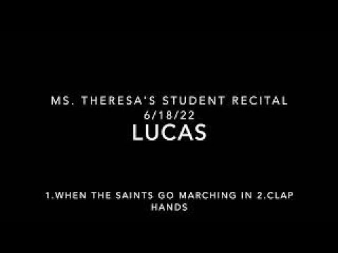 Ms. Theresa's Piano Studio video.