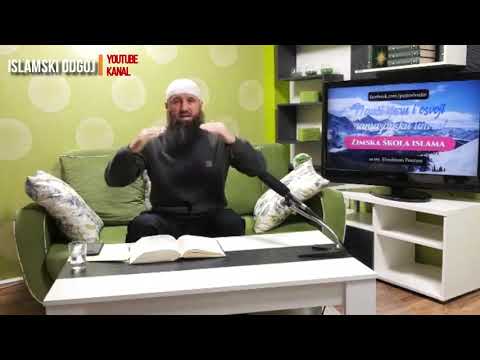 ZIMSKA ŠKOLA ISLAMA HADIS 3. ČAS | mr.Elvedin Pezić