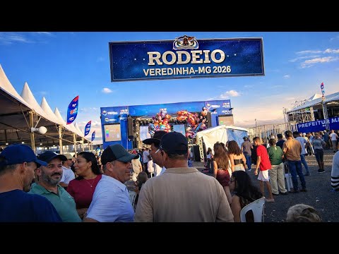 🎥 VLOG COMPLETO do Rodeio de Veredinha-MG 🤠🔥 (Foi INSANO!)