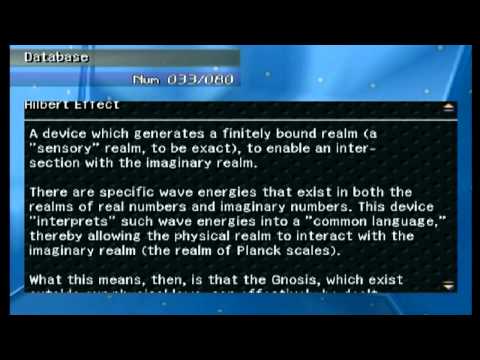 Let's Play Xenosaga Part 16 - More Database Entries