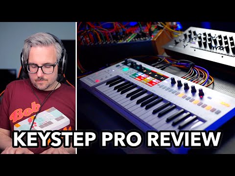 Keystep PRO review: midi keyboard & sequencer GREAT for DAWLESS hardware synth setups