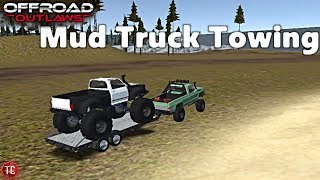 Off-Road Outlaws: Trailer Gameplay! MUD TRUCK HAULING And MORE!