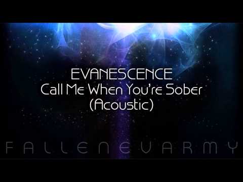 Video thumbnail for Call Me When You’re Sober (Acoustic)