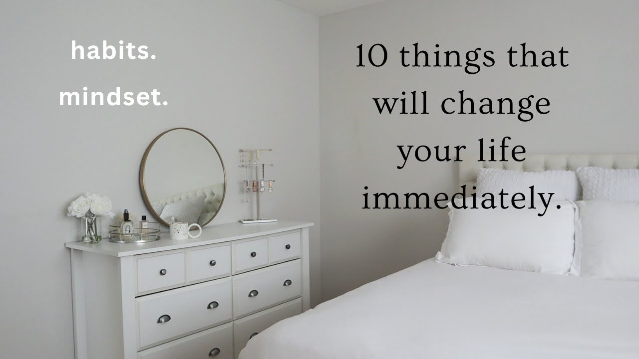 how to get it all done.  10 things that will change your life.  Habits, mindset, self care