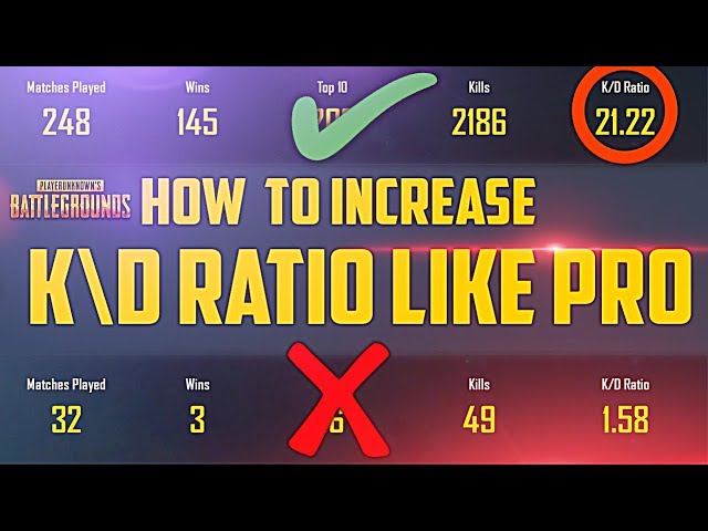 How To Improve K D Ratio In Pubg Mobile
