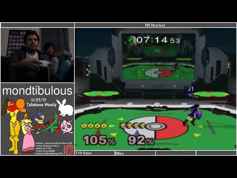 Mondtibulous11/27 - MeleeSingles - 119 | Save (Sheik, Peach) Vs. Mike (Link) - RRBracket