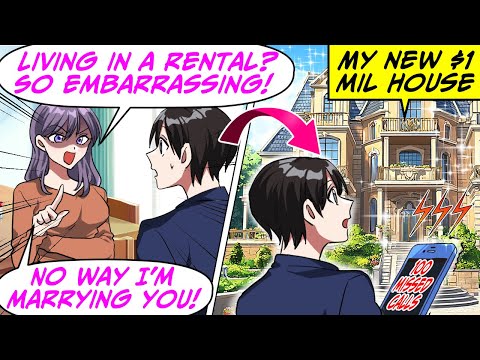 My GF Said Living in an Apartment is 'Embarrassing' & Dumped Me! But Actually...[RomCom Manga Dub]