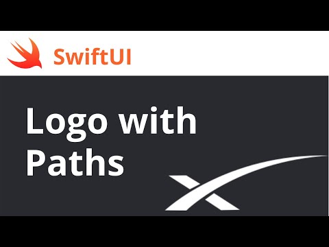 Using paths to draw SpaceX logo | SwiftUI in 5 minutes | 2020