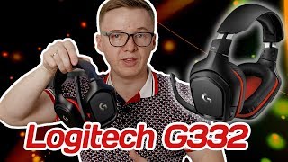 Logitech Wired Gaming Headset G332 Black (981-000757) - відео 1