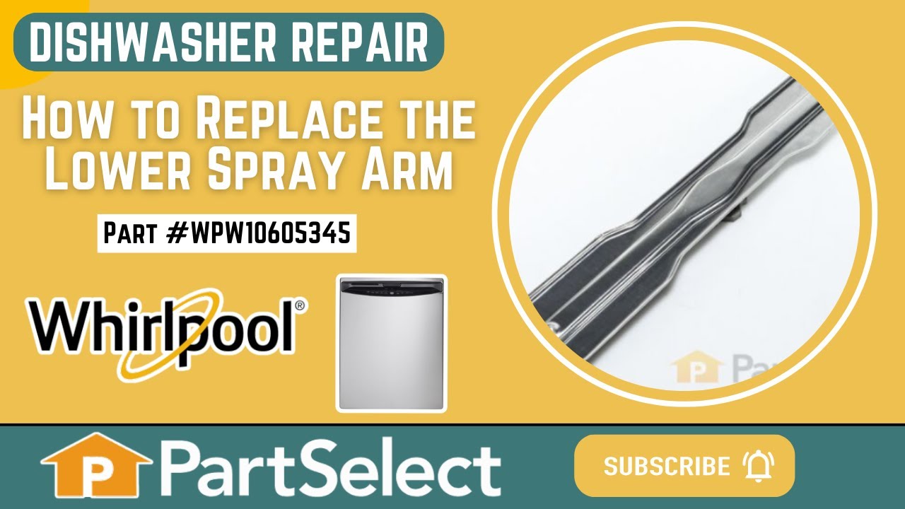 Replacing the Spray Arm