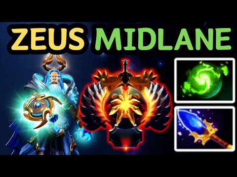 🔥 THE MOST ANNOYING HERO TO FACE MID — ZEUS | DOTA 2 🔥