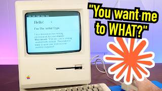 Writing with a 1986 Mac Plus in 2026